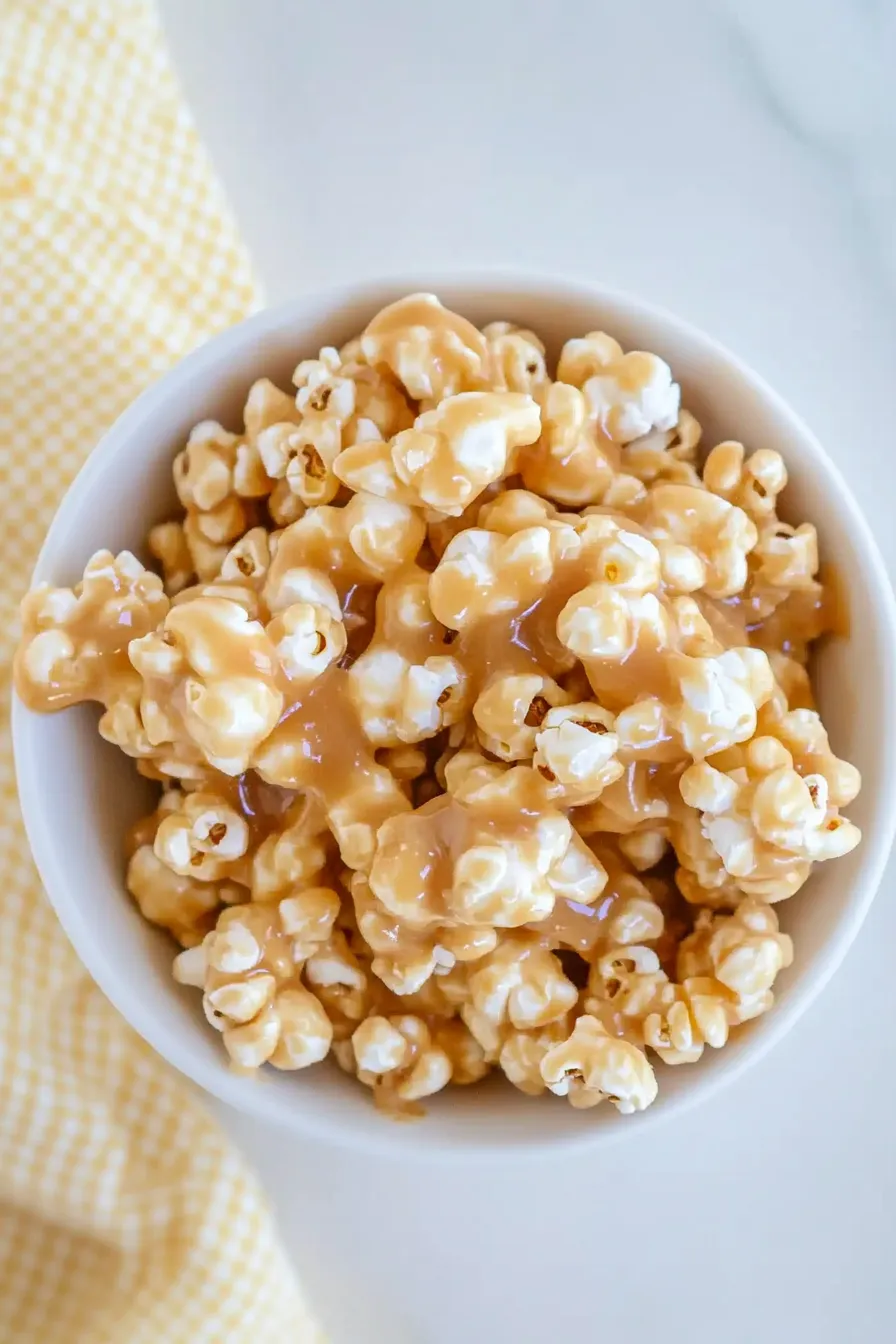 Best Caramel Corn with Sweetened Condensed Milk
