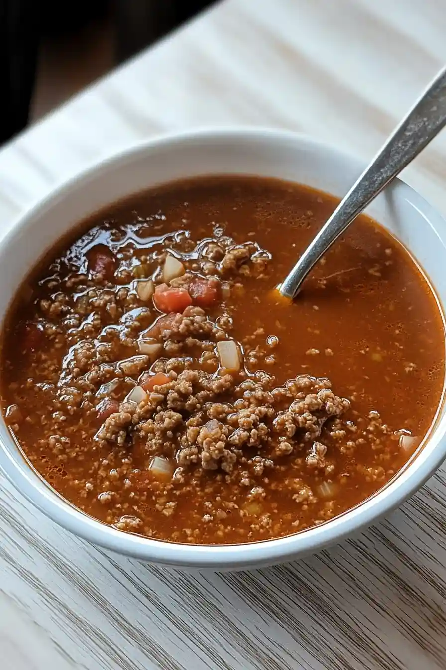 Flavorful No Bean Chili Recipe