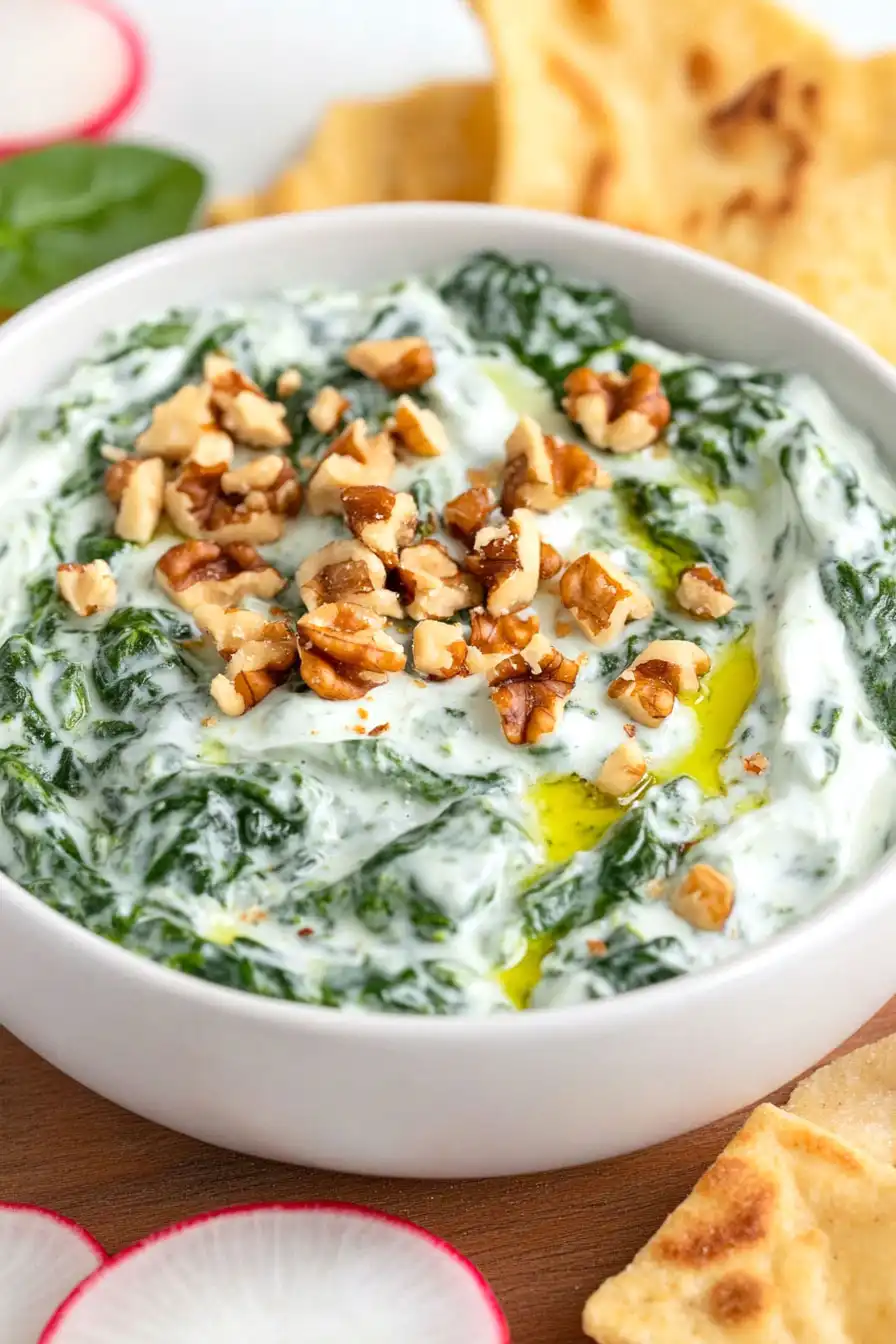 Easy Spinach Yogurt Dip