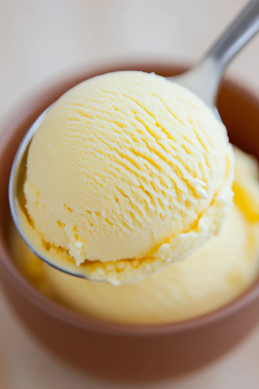 Creamy Corn Ice Cream