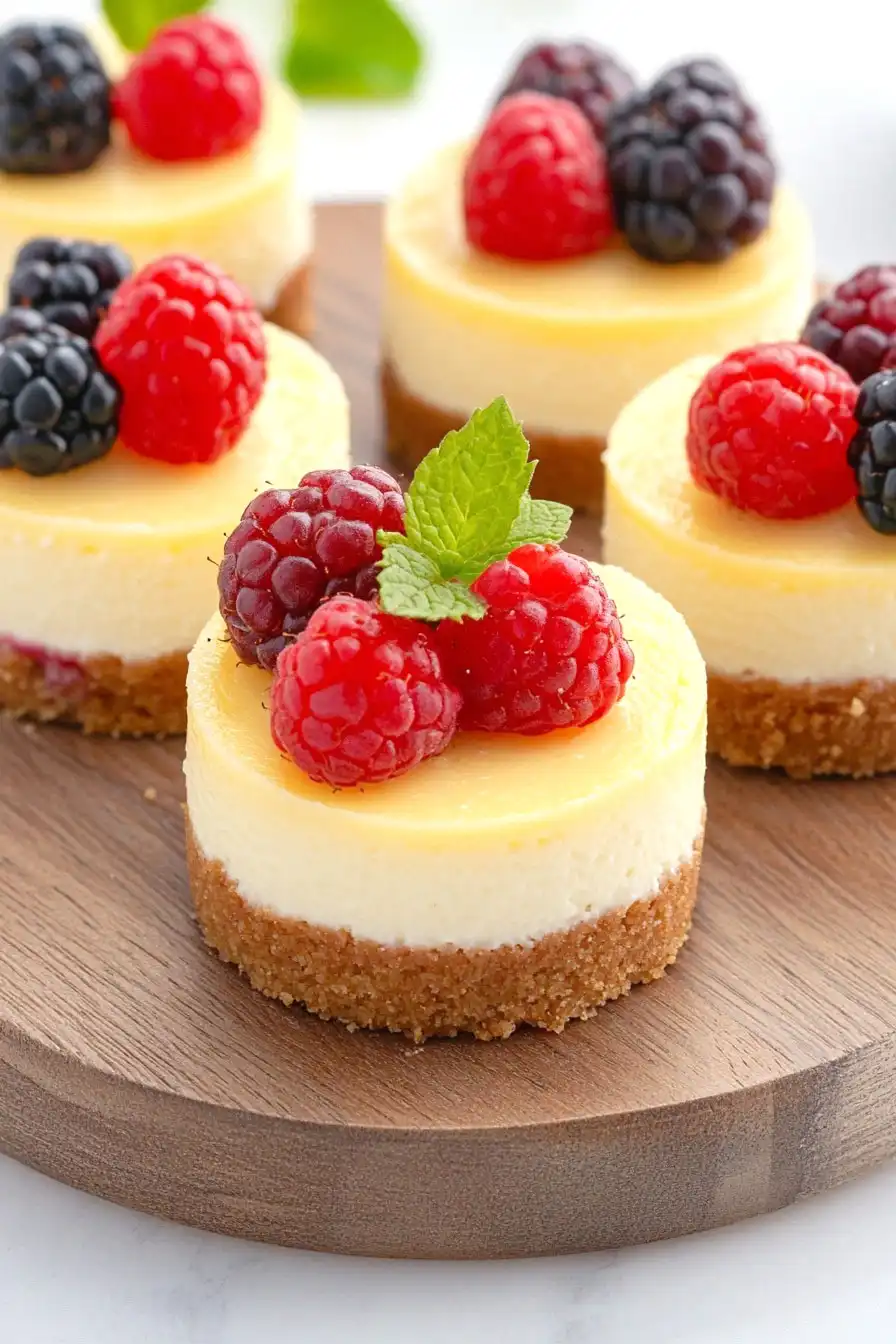 Best Gluten Free Mini Cheesecakes