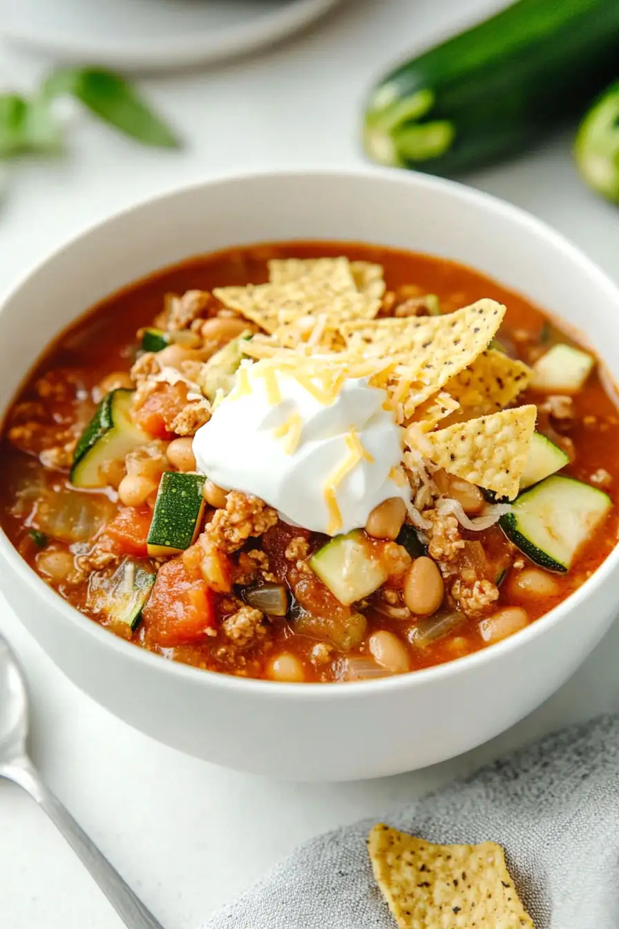 Best Zucchini Chili with Recipe