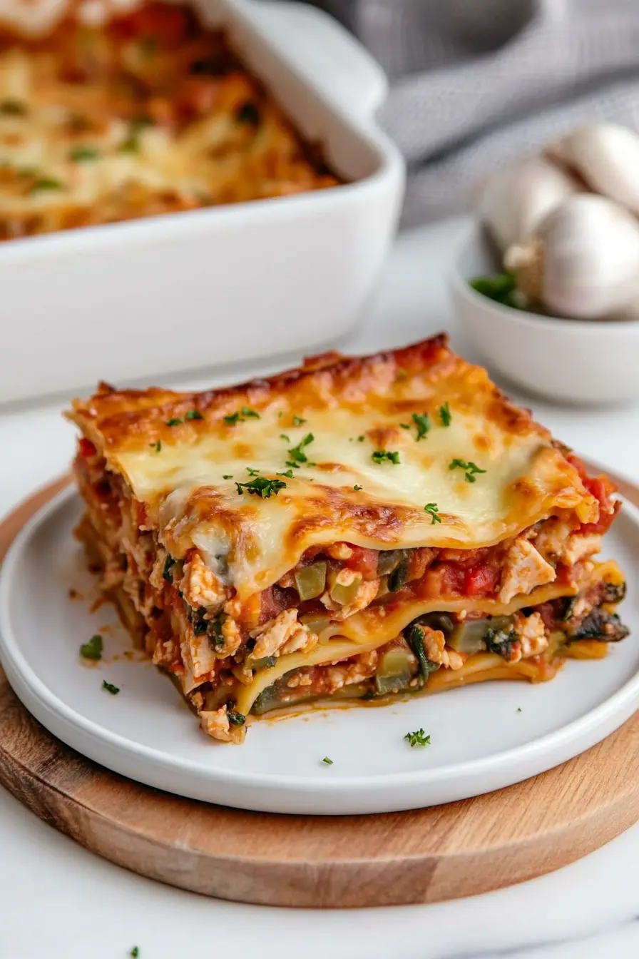 Juicy Turkey and Vegetable Lasagna Recipe