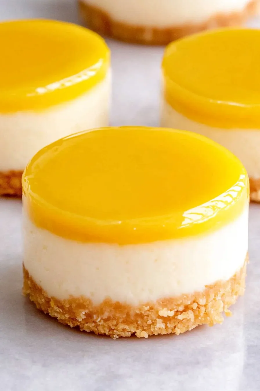 Easy Mini Mango Cheesecakes Recipe