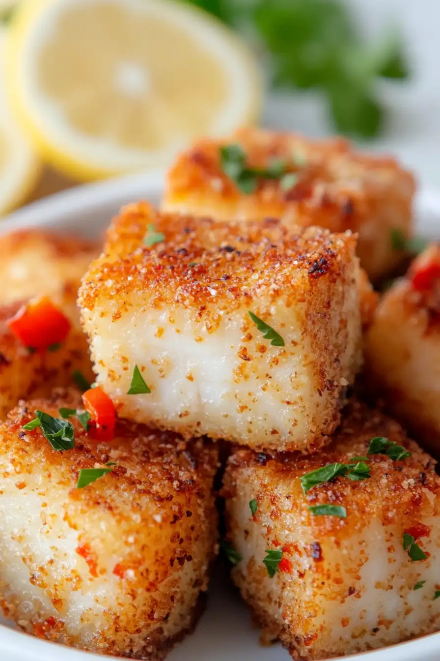Savory Swordfish Bites