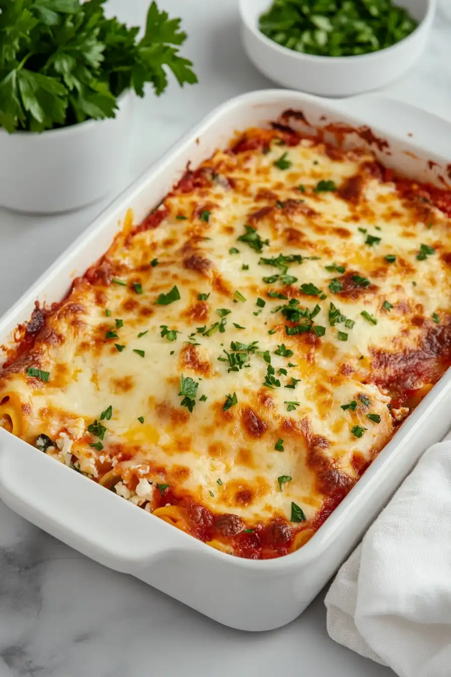 Nutritious Vegetable Cottage Cheese Lasagna