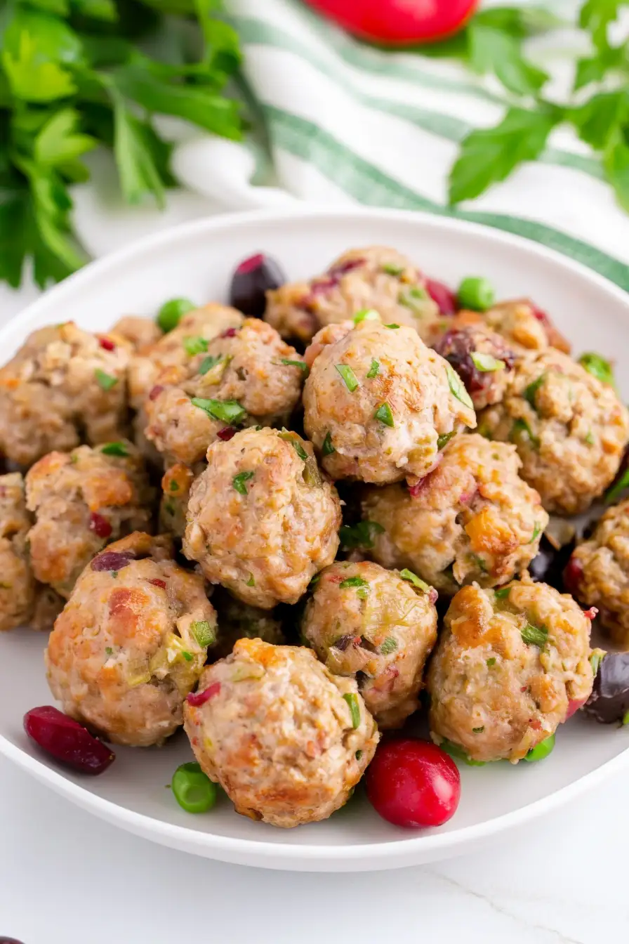Simple Turkey Meatballs for Dogs
