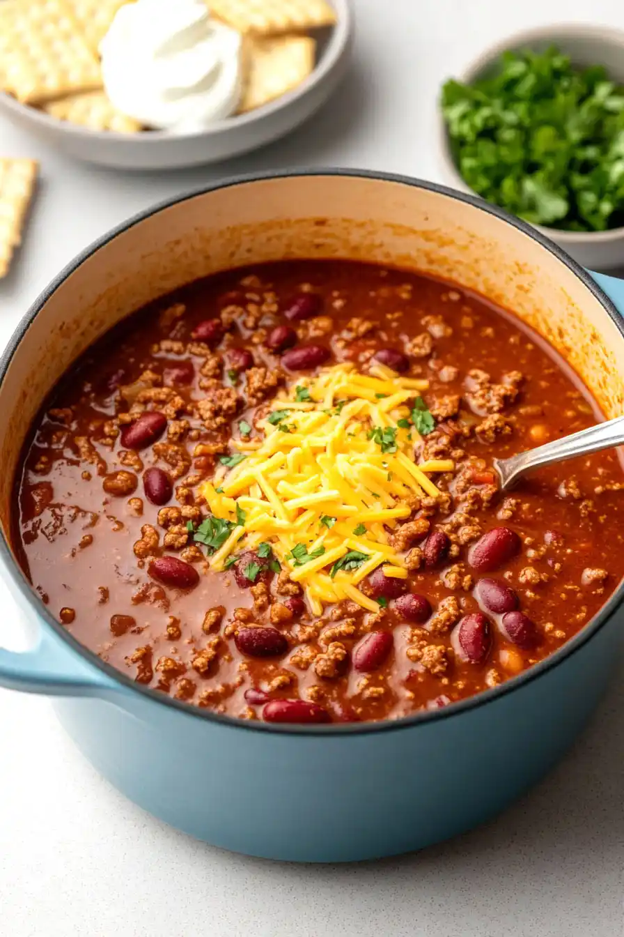 Tasty Chili Recipe with Tomato Juice