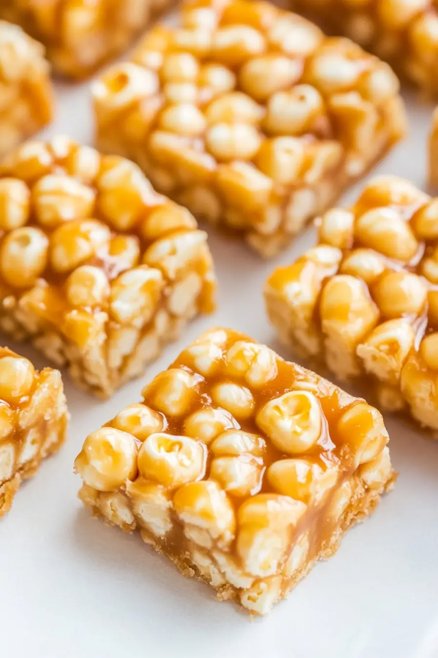 Tasty Caramel Corn Pops Treats