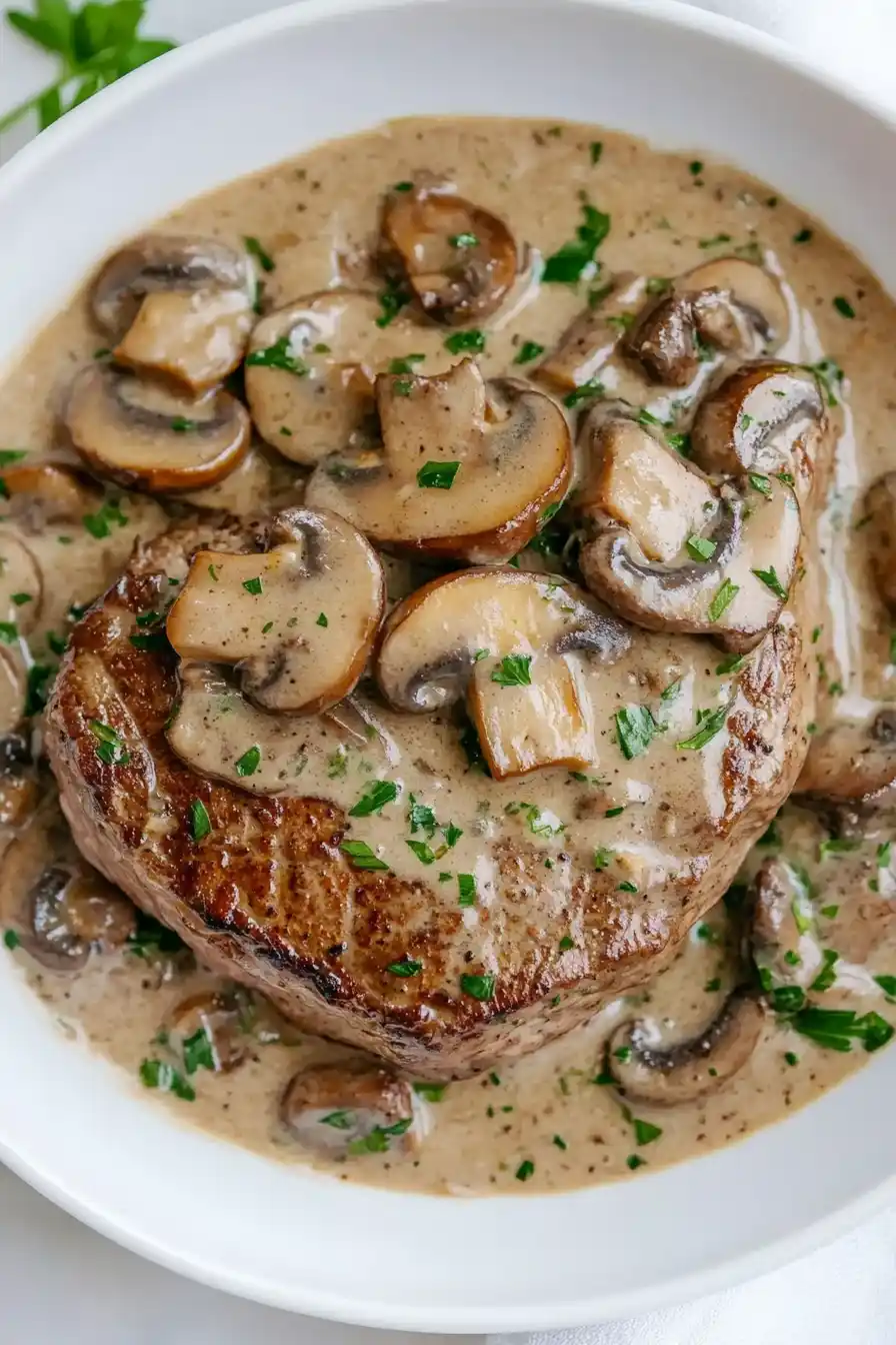 Boursin Stuffed Filet Mignon