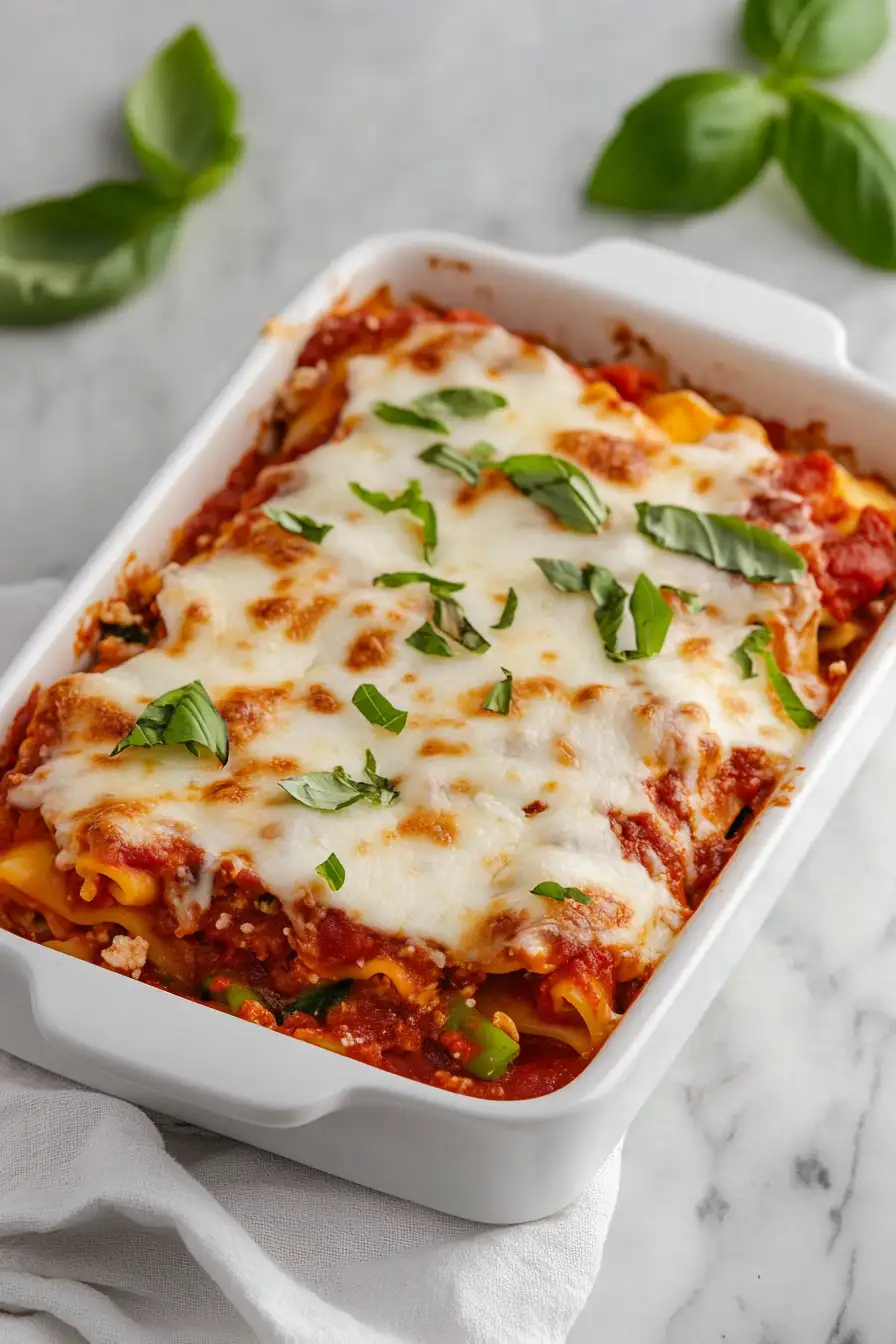 Tasty Vegetable Lasagna No Ricotta