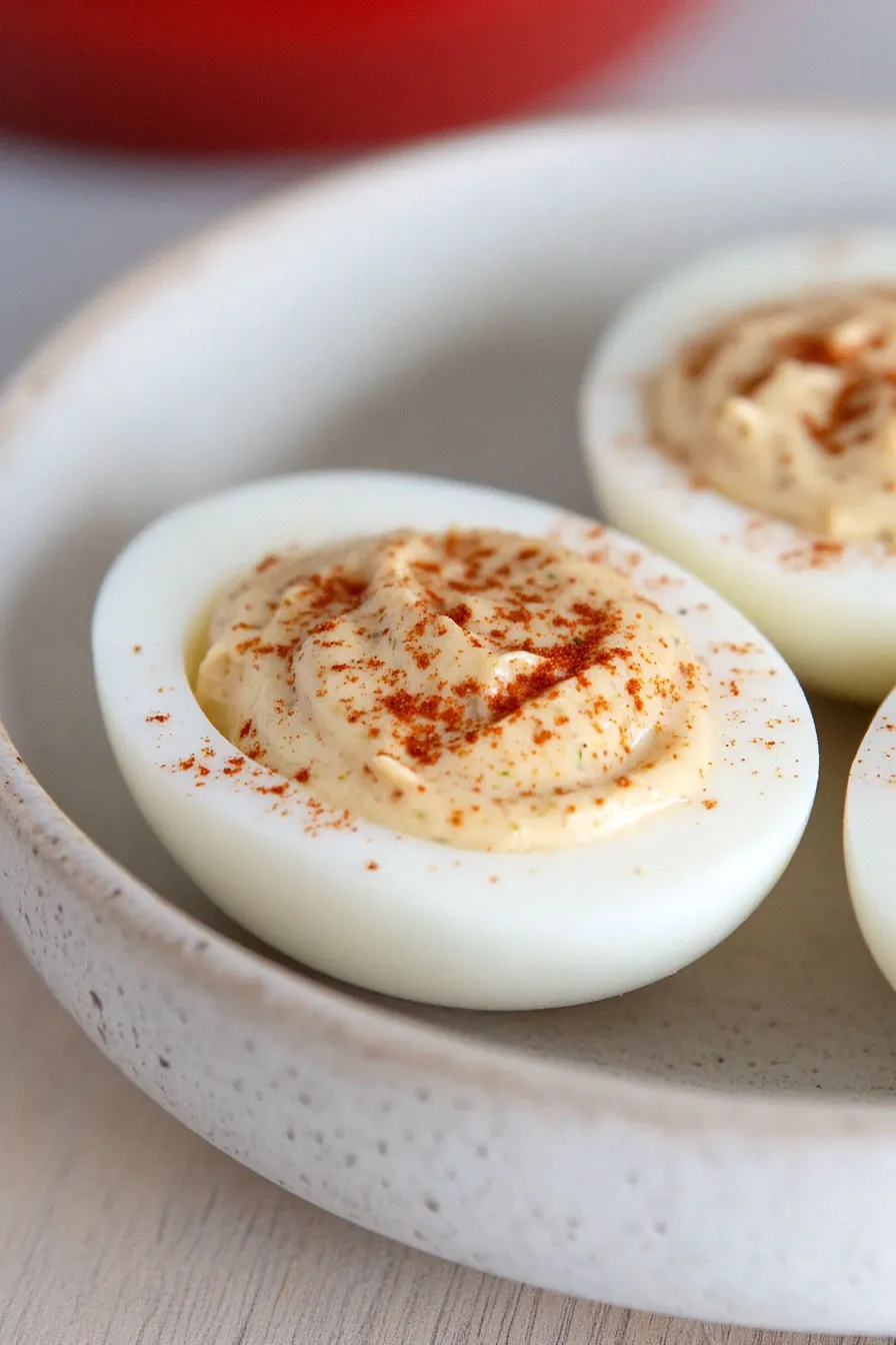 Easy Gluten Free Deviled Eggs