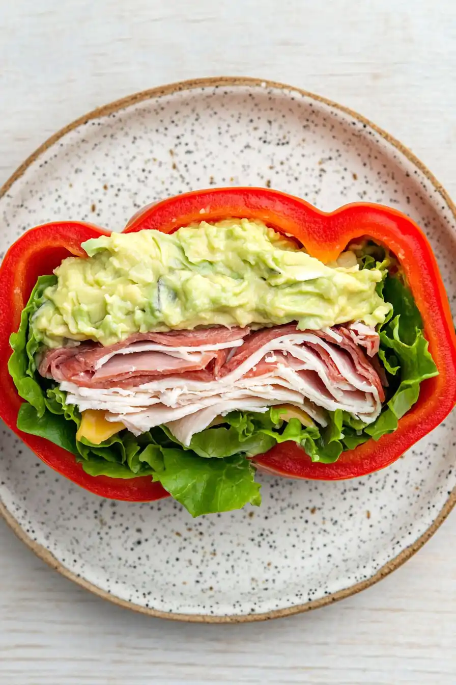 Easy No Bread Sandwich