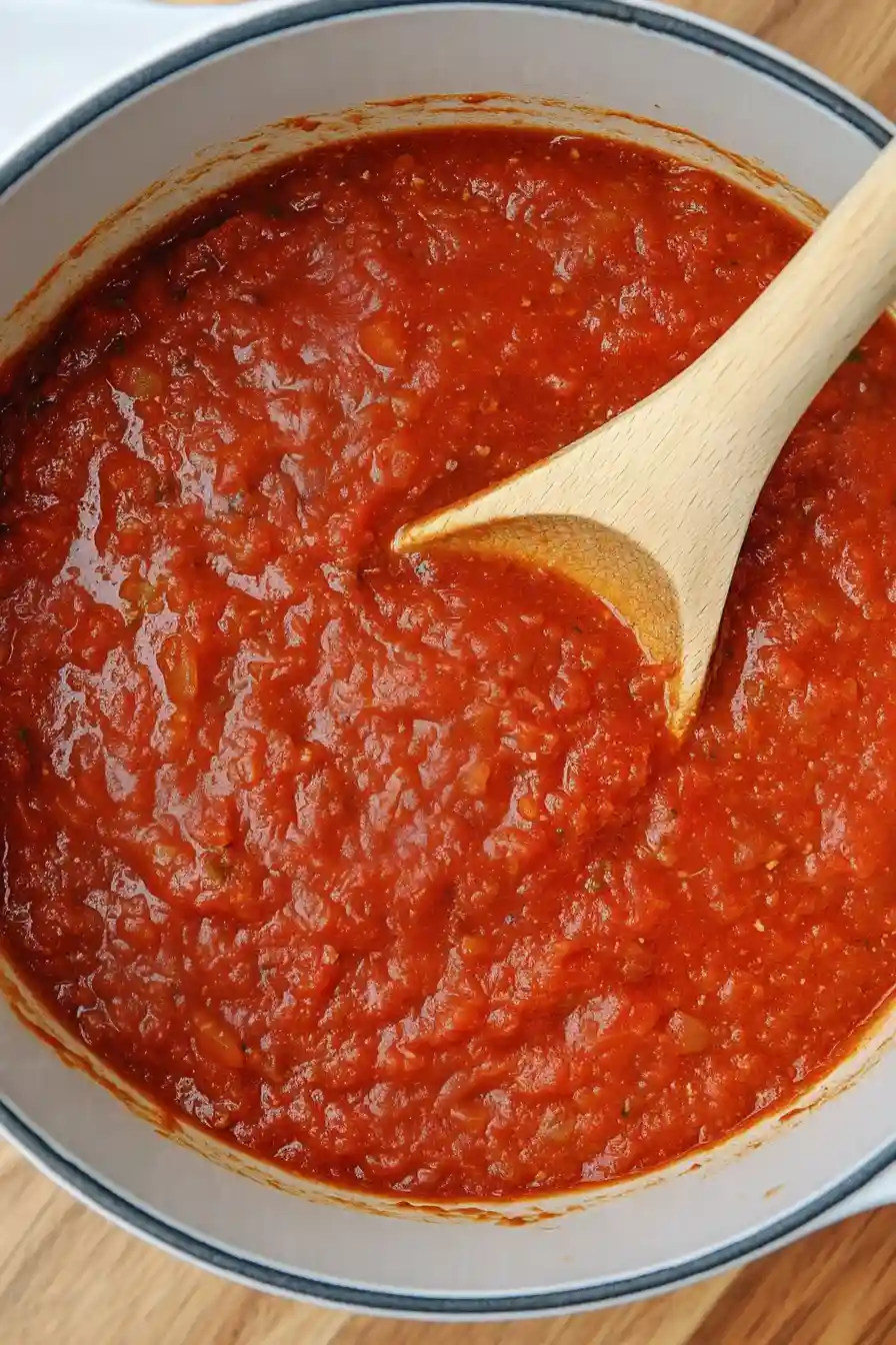 Easy Marinara Sauce for Mozzarella Sticks