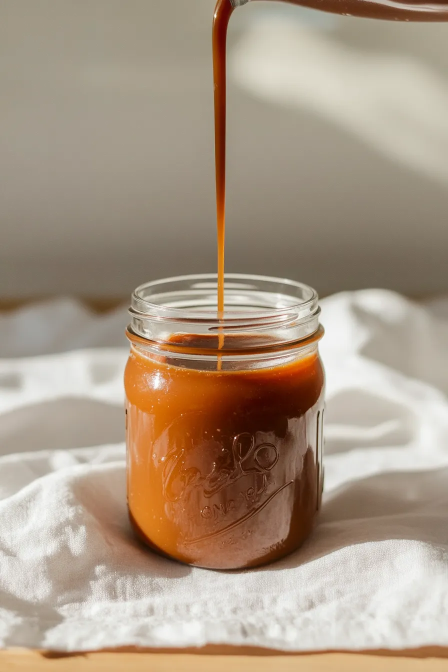 Decadent Caramel Sauce with Corn Syrup