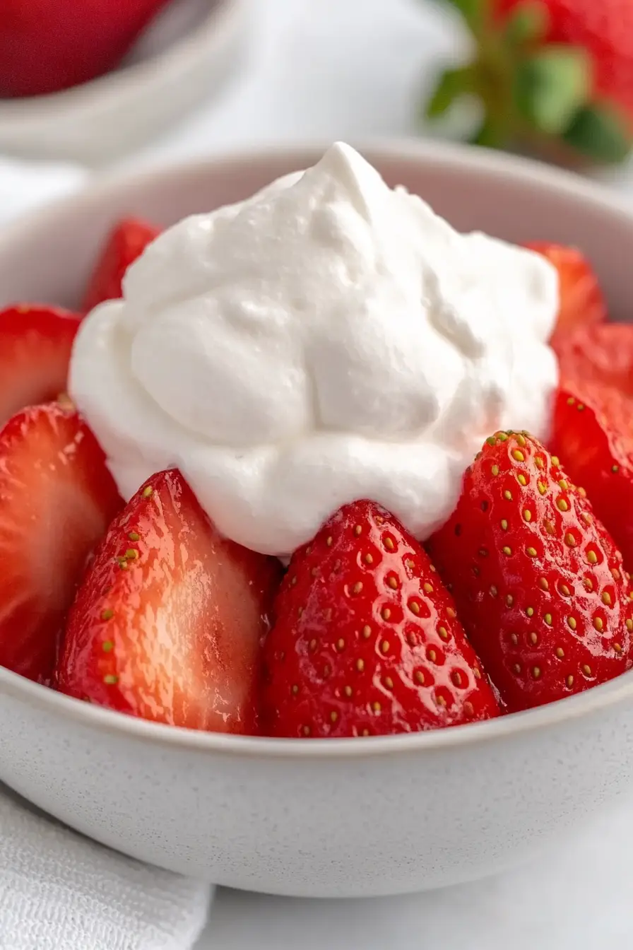 Quick Chickpea Whipped Cream