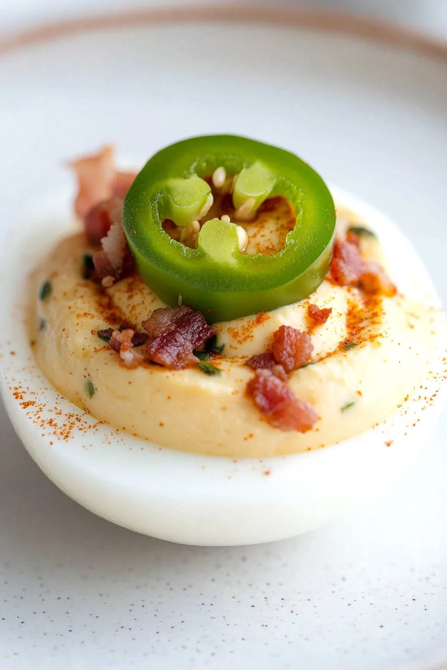Best Bacon Jalapeno Deviled Eggs