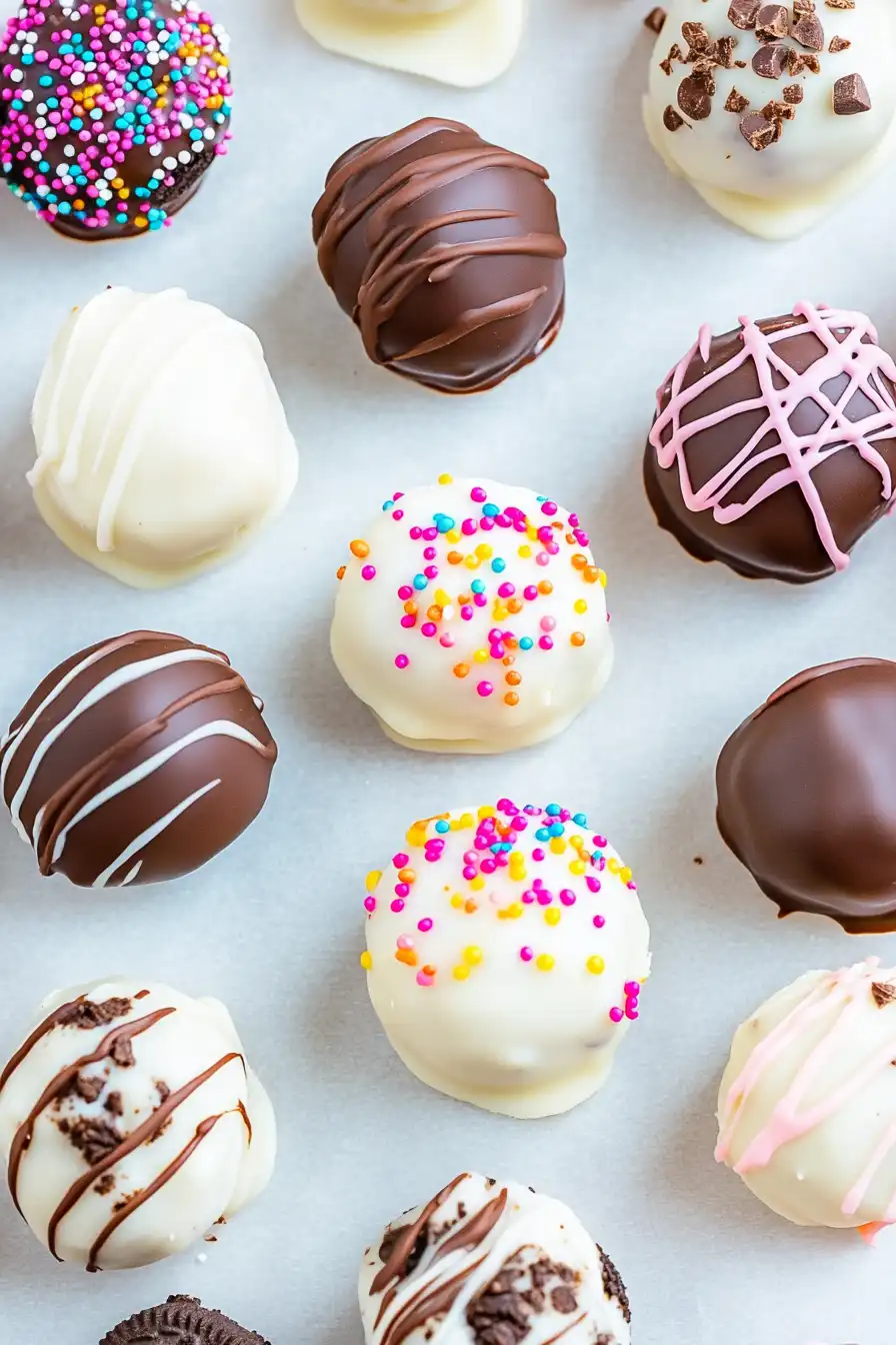 Creamy No Bake Oreo Truffles