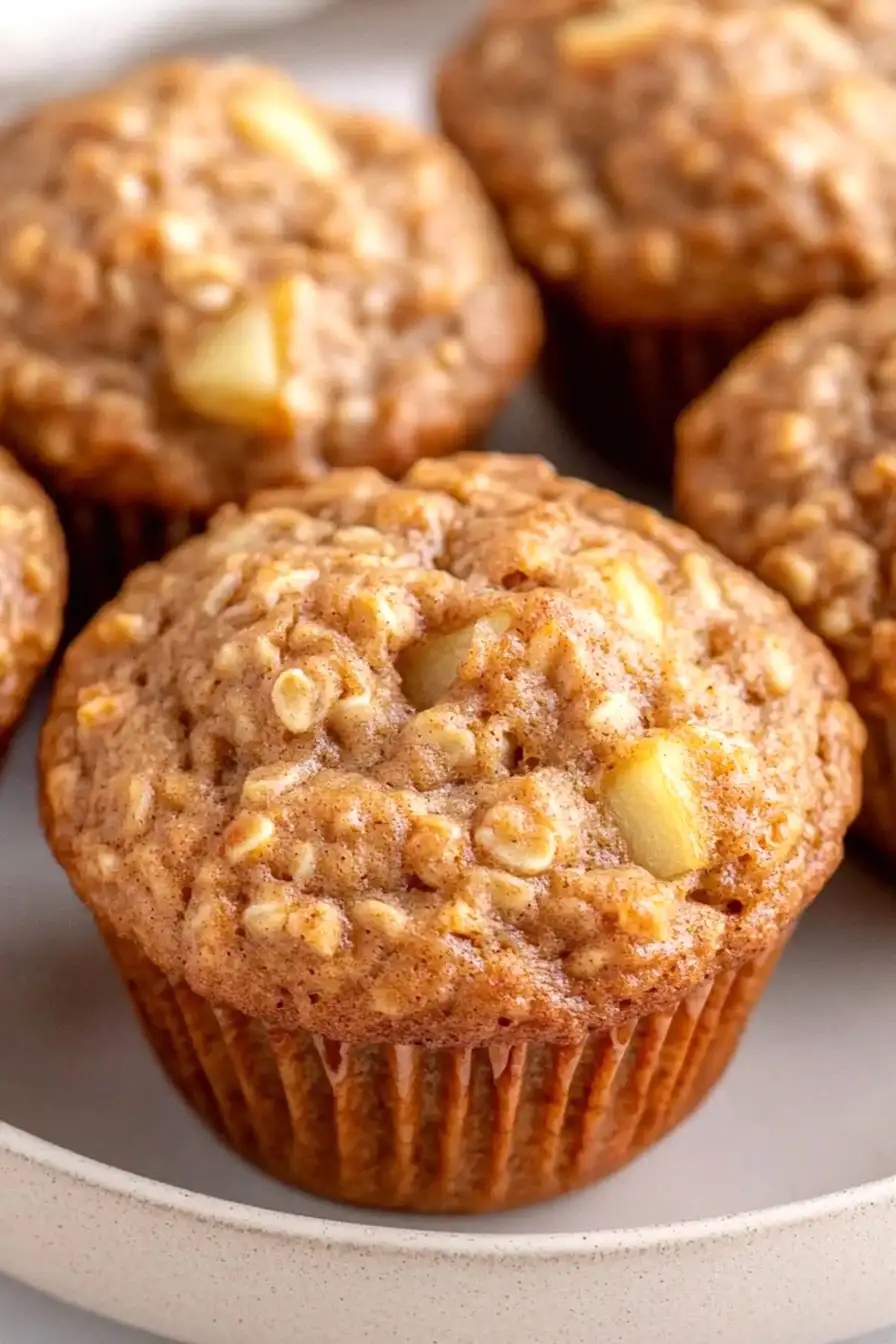 Tasty Apple Oatmeal Muffins Recipe