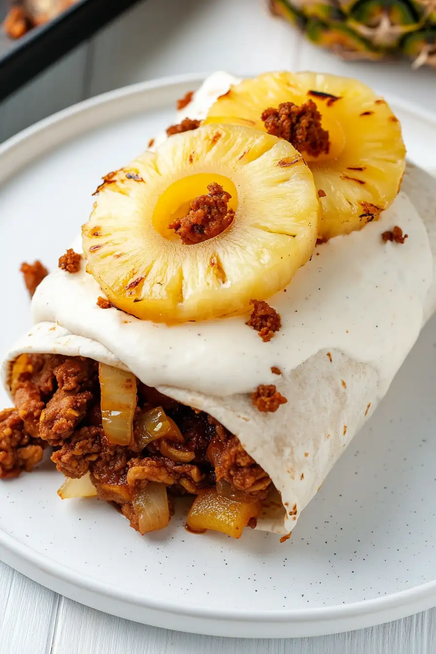 Loaded Blackstone Burritos
