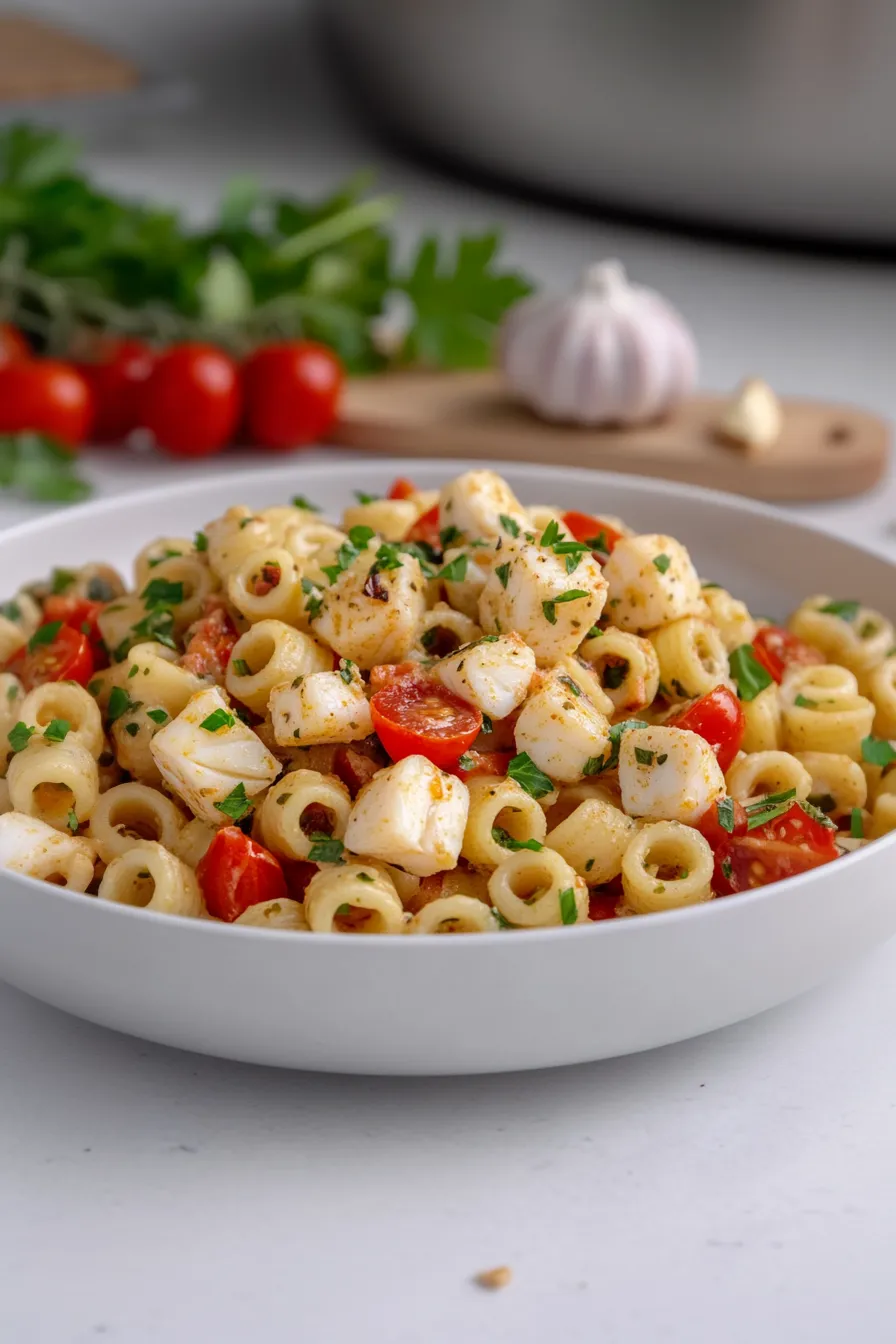 Easy Pasta with Swordfish