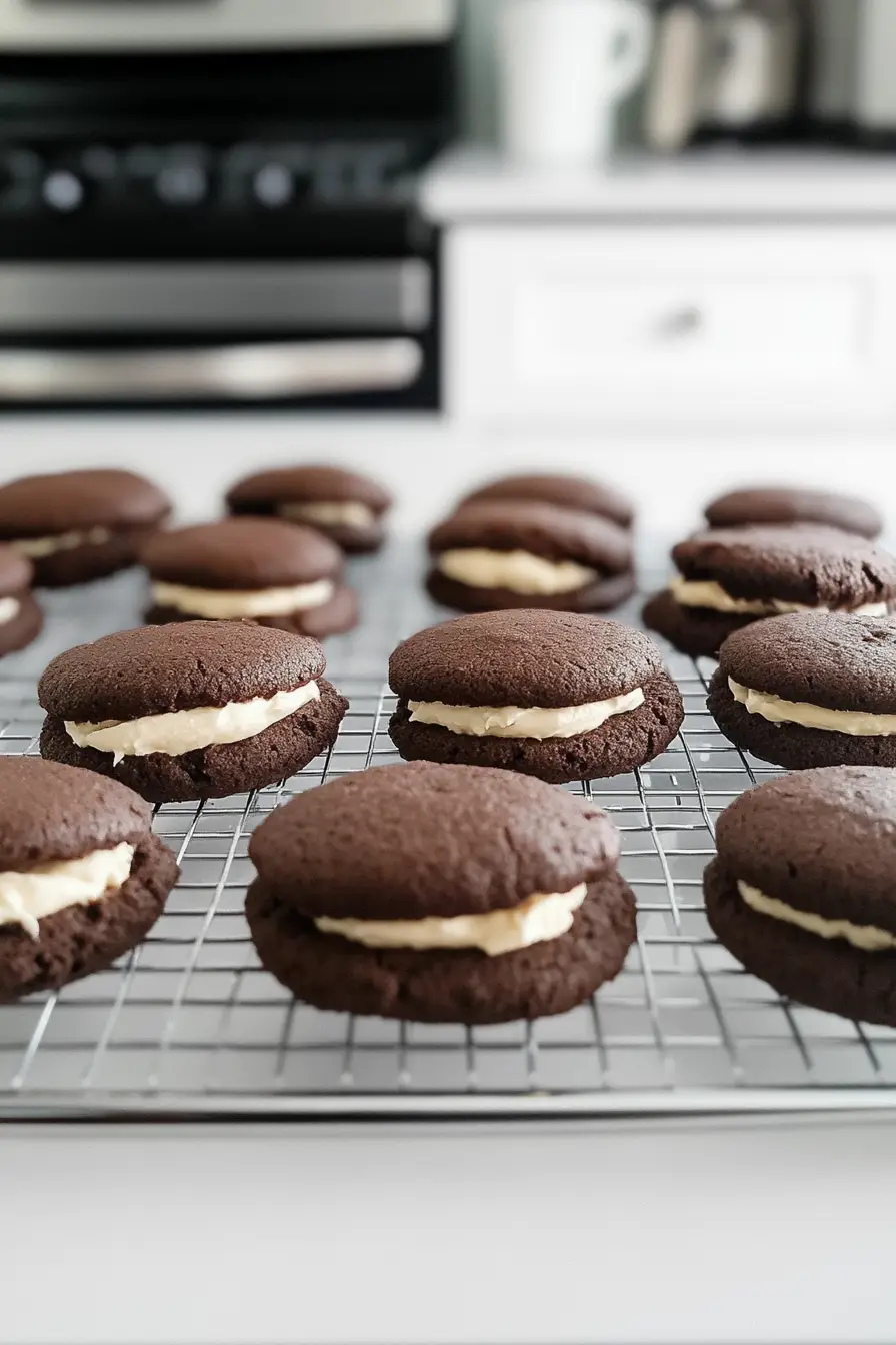Moist Keto Red Velvet Whoopie Pies