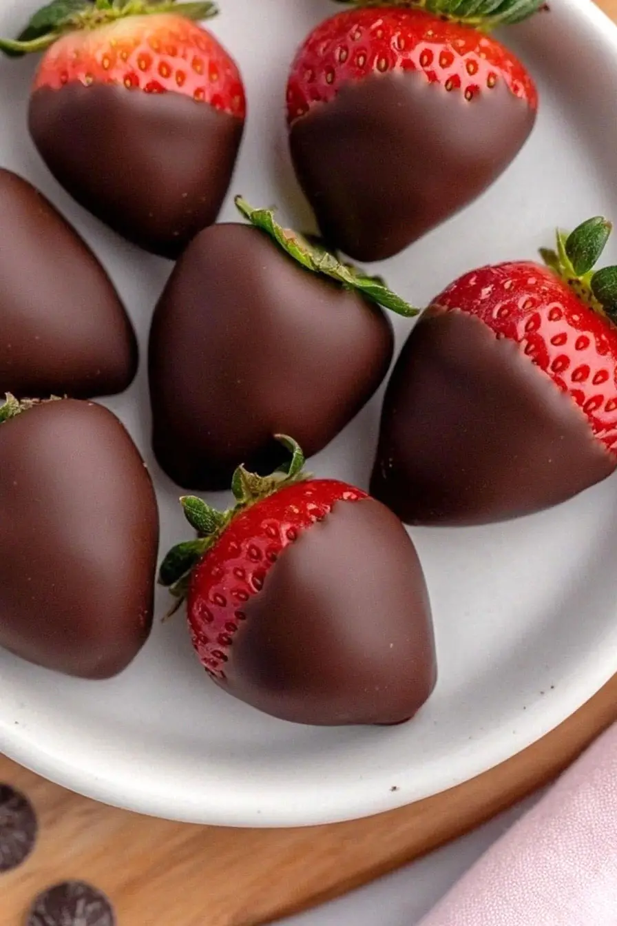 Delicious Vegan Chocolate Covered Strawberries