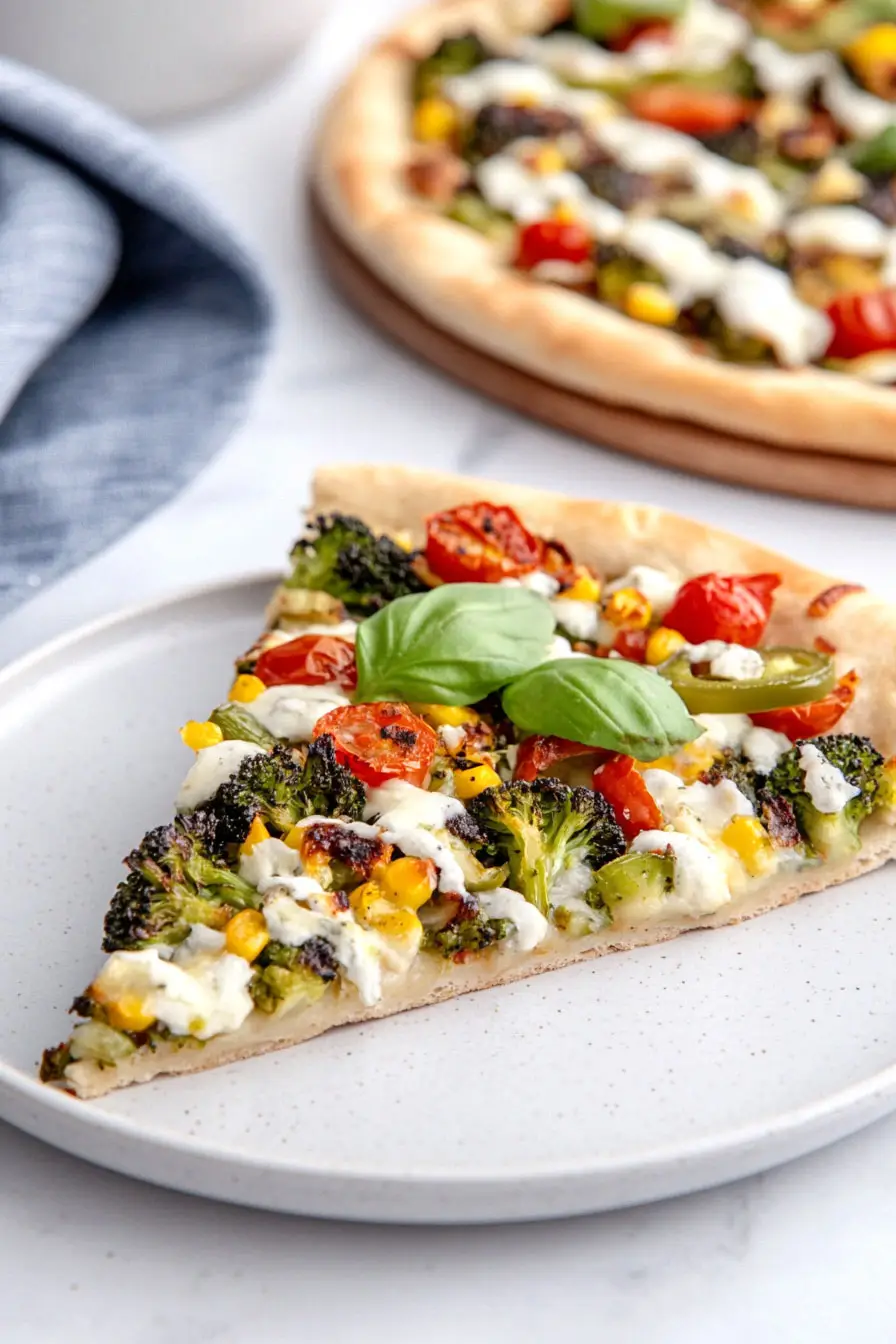 Delicious Pizza Without Cheese