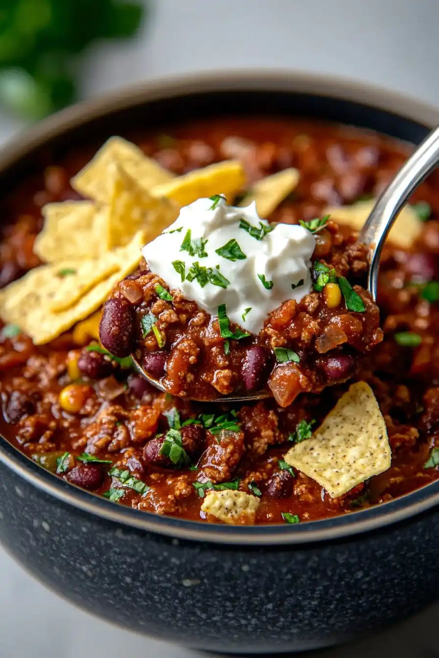 Hearty Beer Chili Recipe