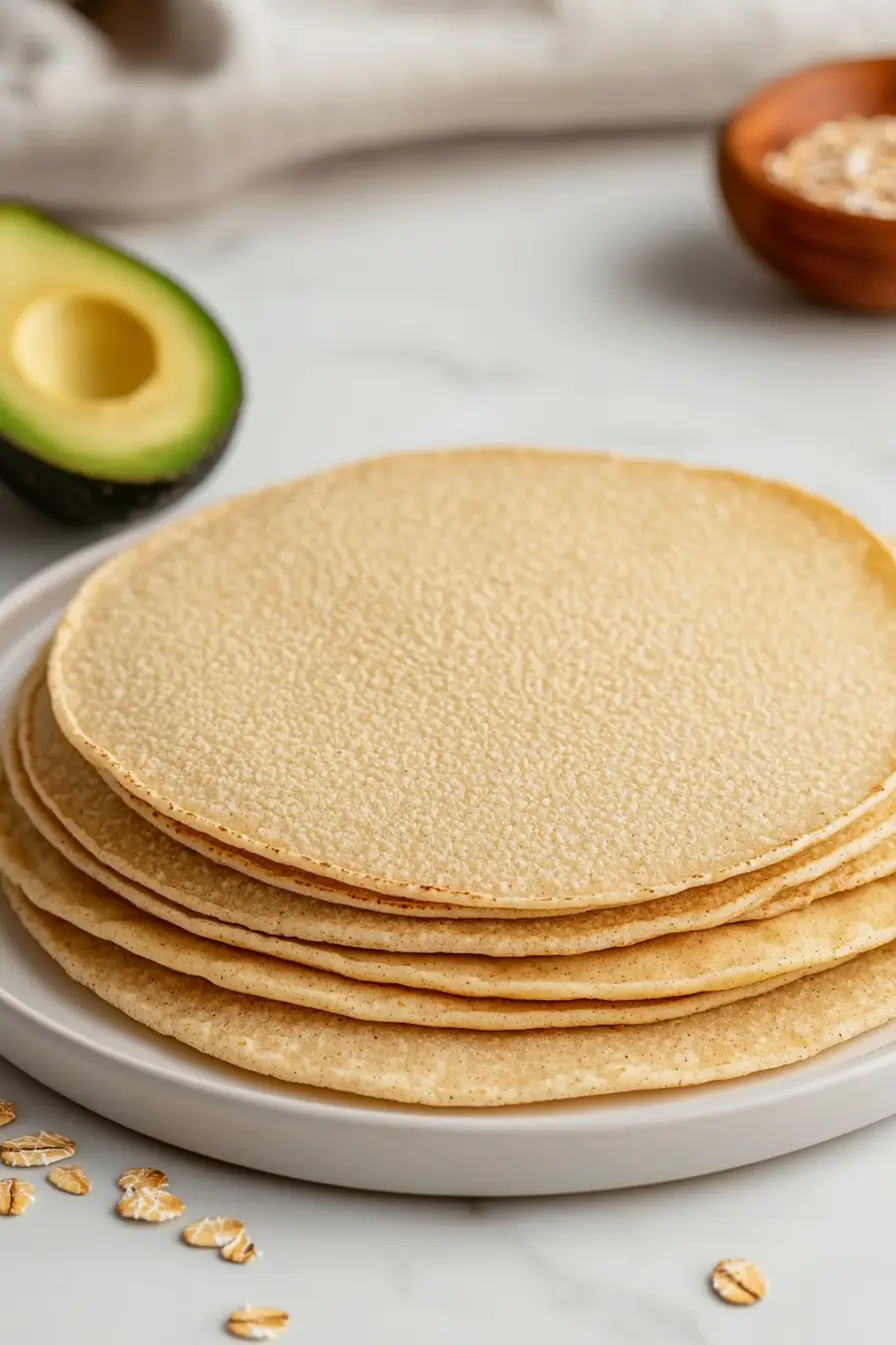 Soft Oatmeal Tortillas