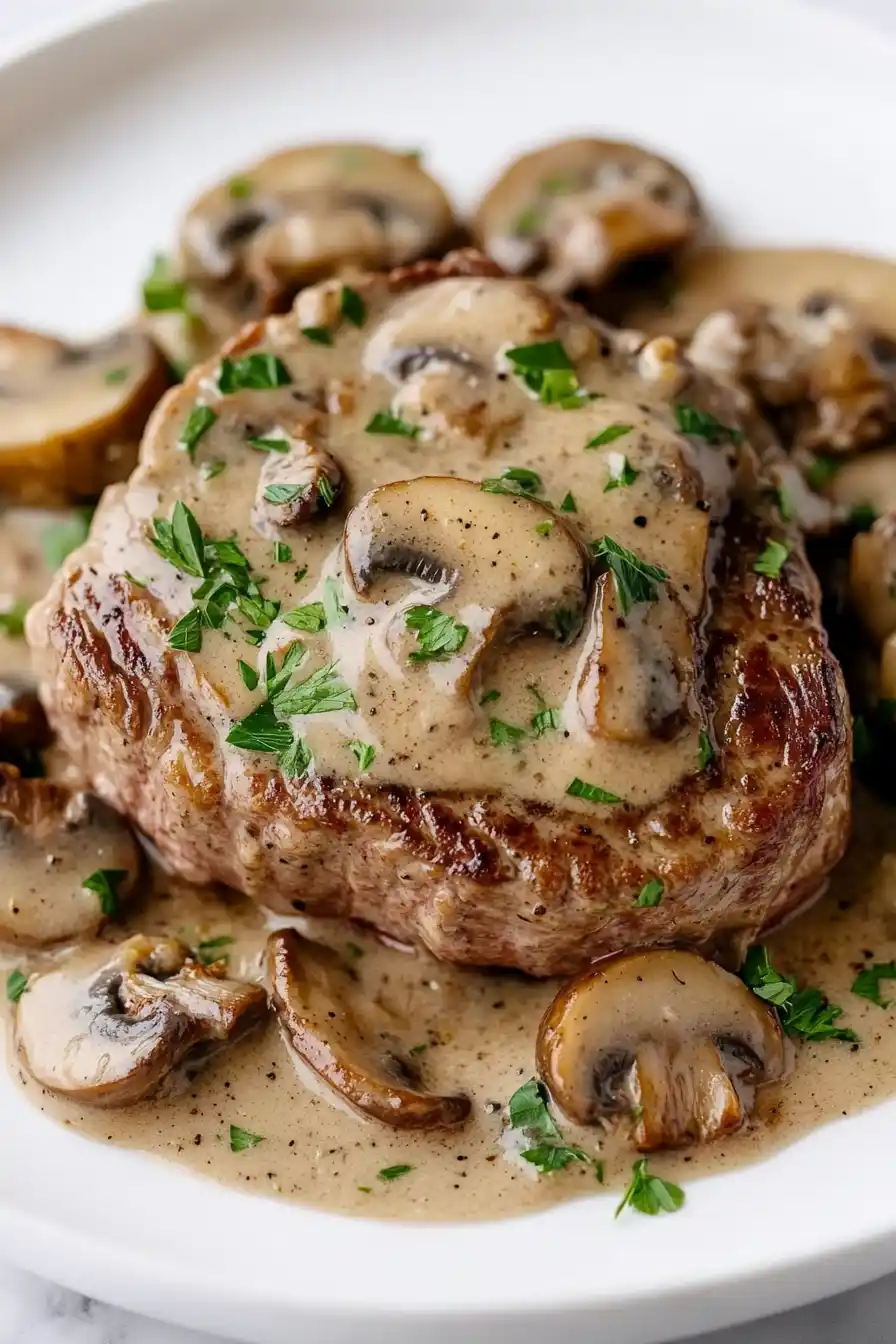 Boursin Stuffed Filet Mignon