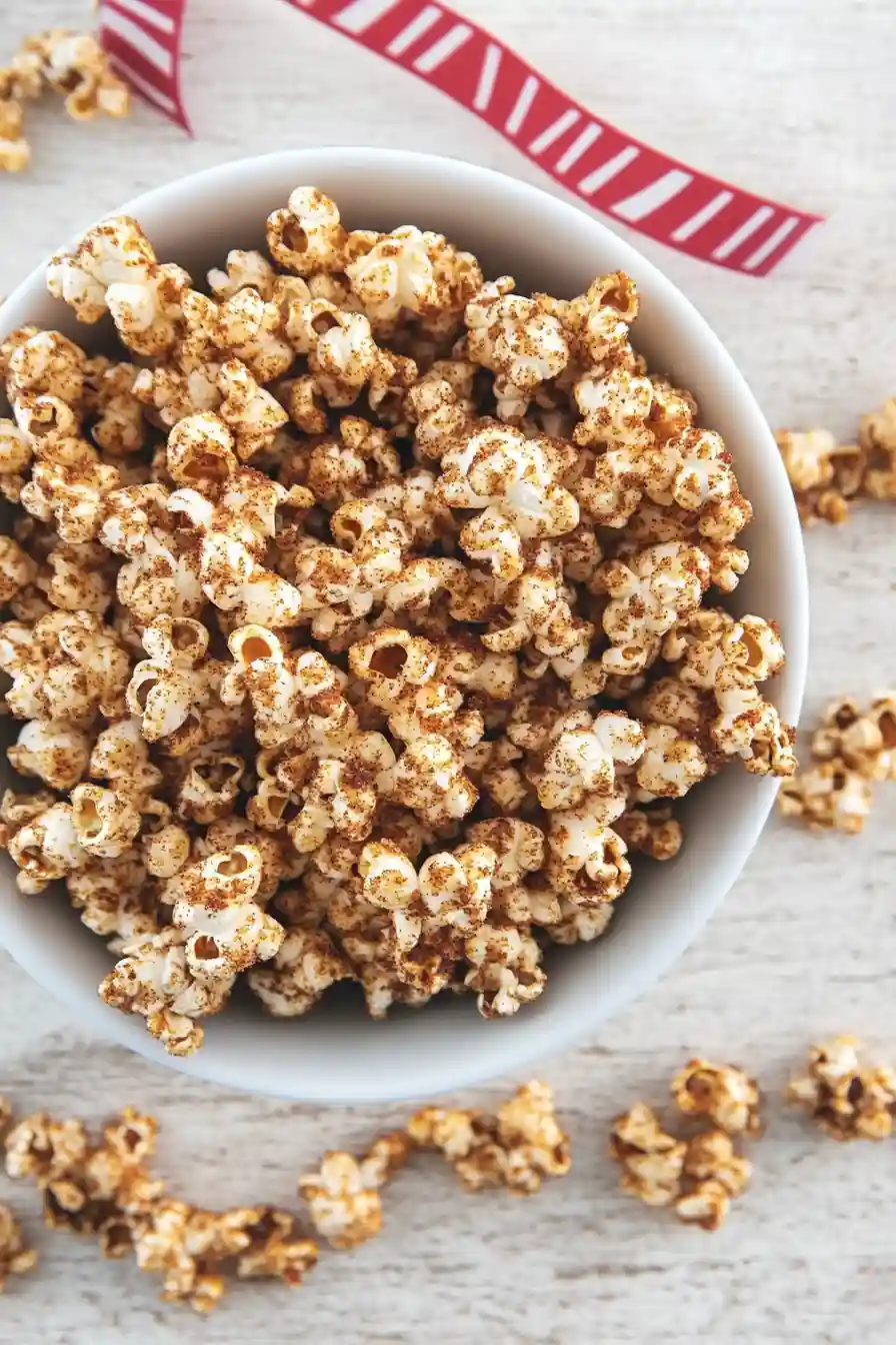 Homemade Gingerbread Kettle Corn