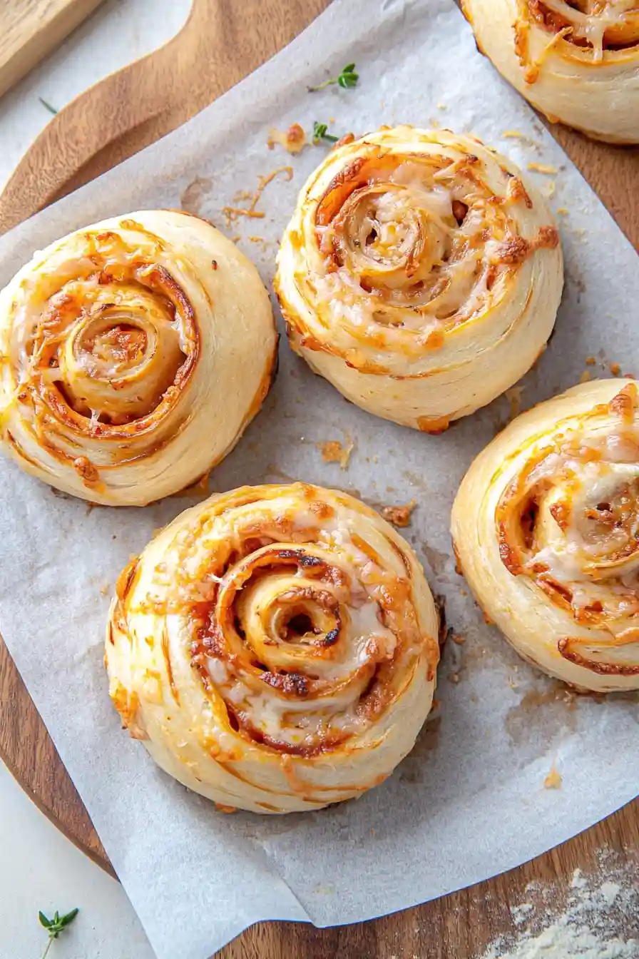 Easy Pepperoni Pinwheels with Pizza Dough