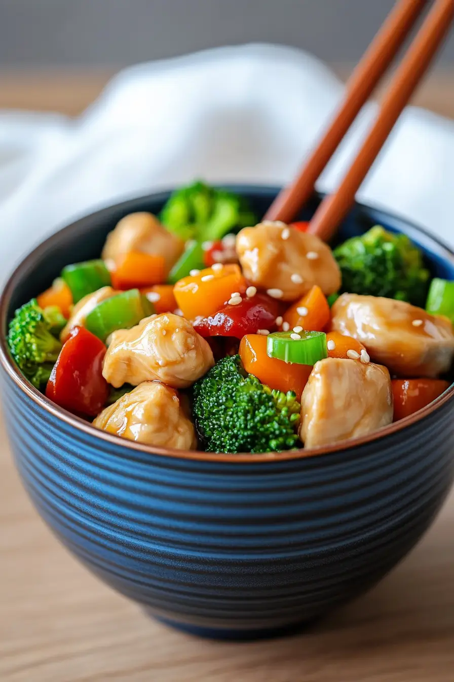 Quick Chicken and Vegetable Stir Fry