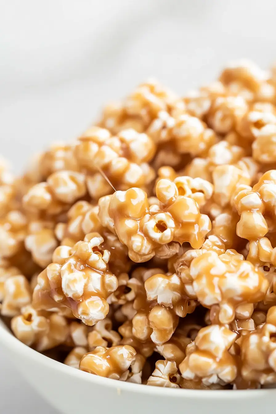 Best Caramel Corn with Sweetened Condensed Milk