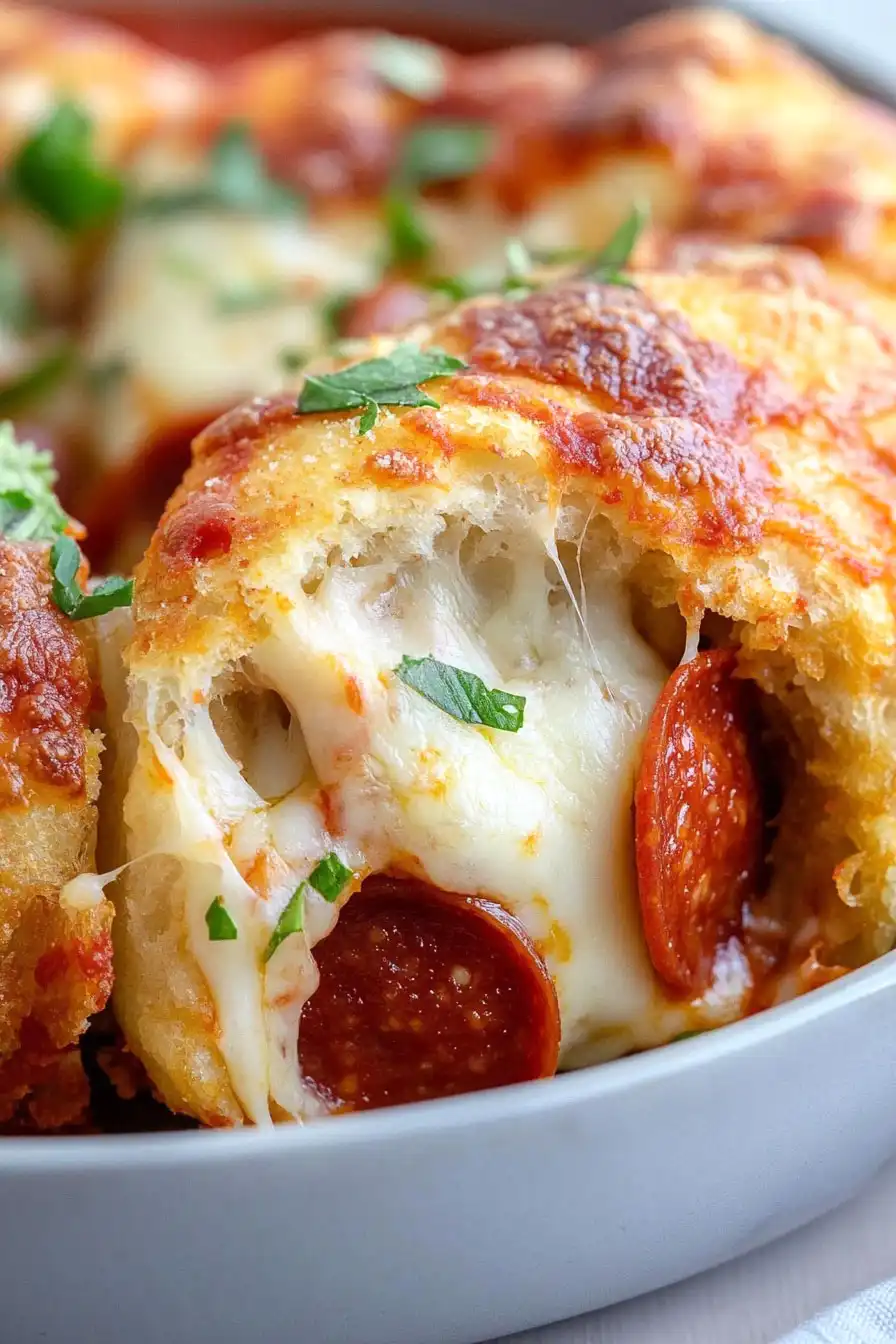 Easy Pull Apart Pizza Monkey Bread