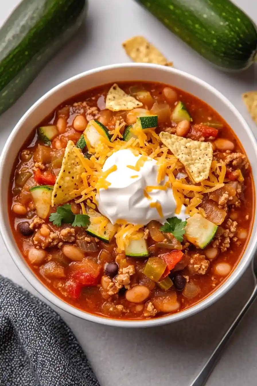 Best Zucchini Chili with Recipe