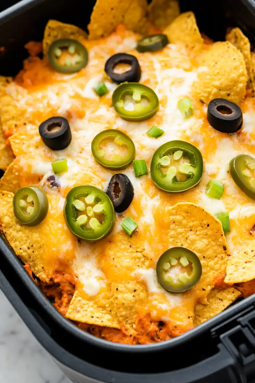 Quick Air Fryer Nachos