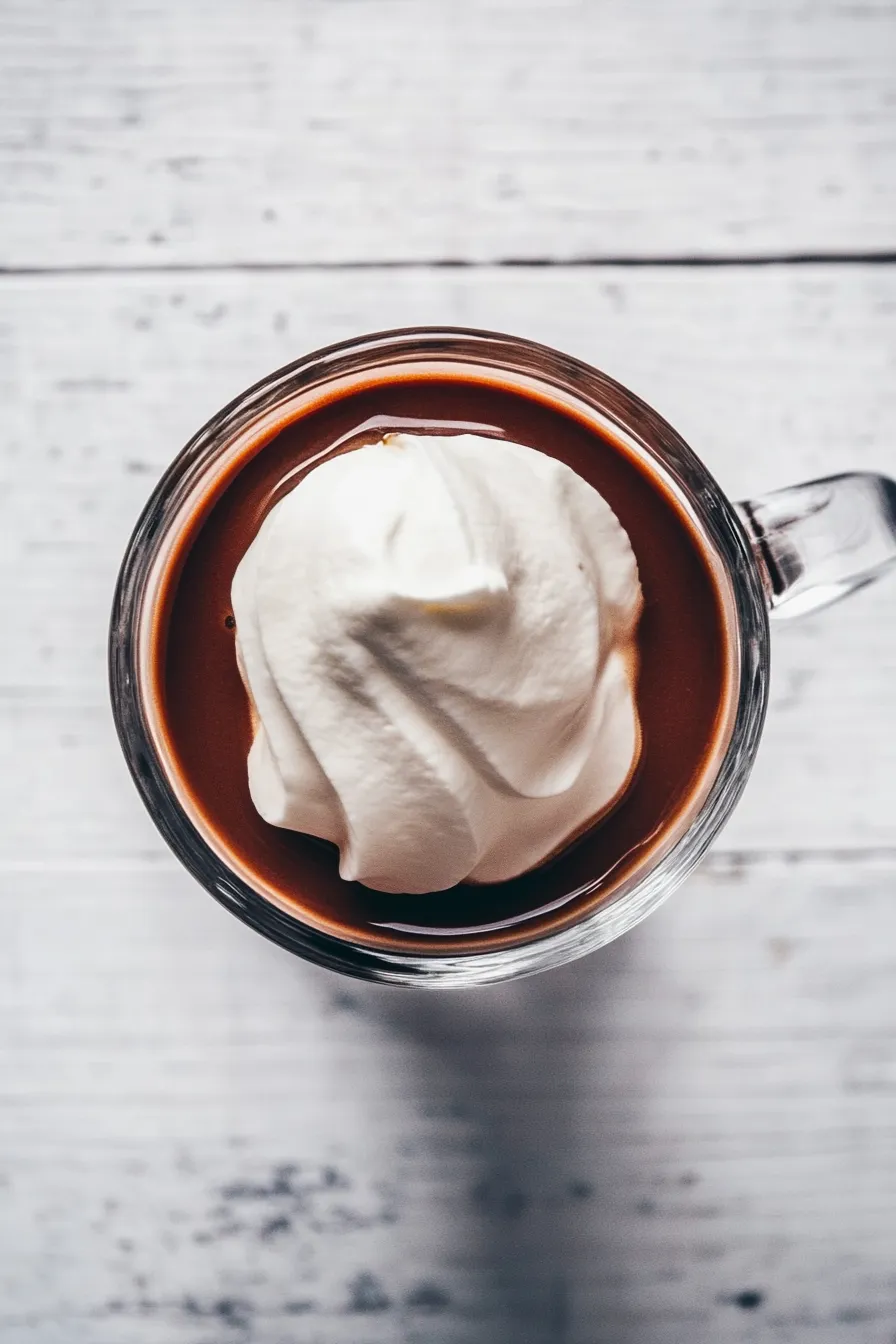 Healthy Egg Yolk Hot Chocolate