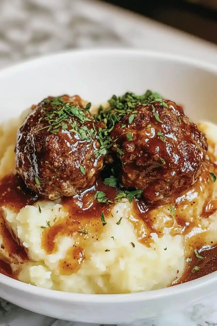 Savory Meatloaf Meatballs