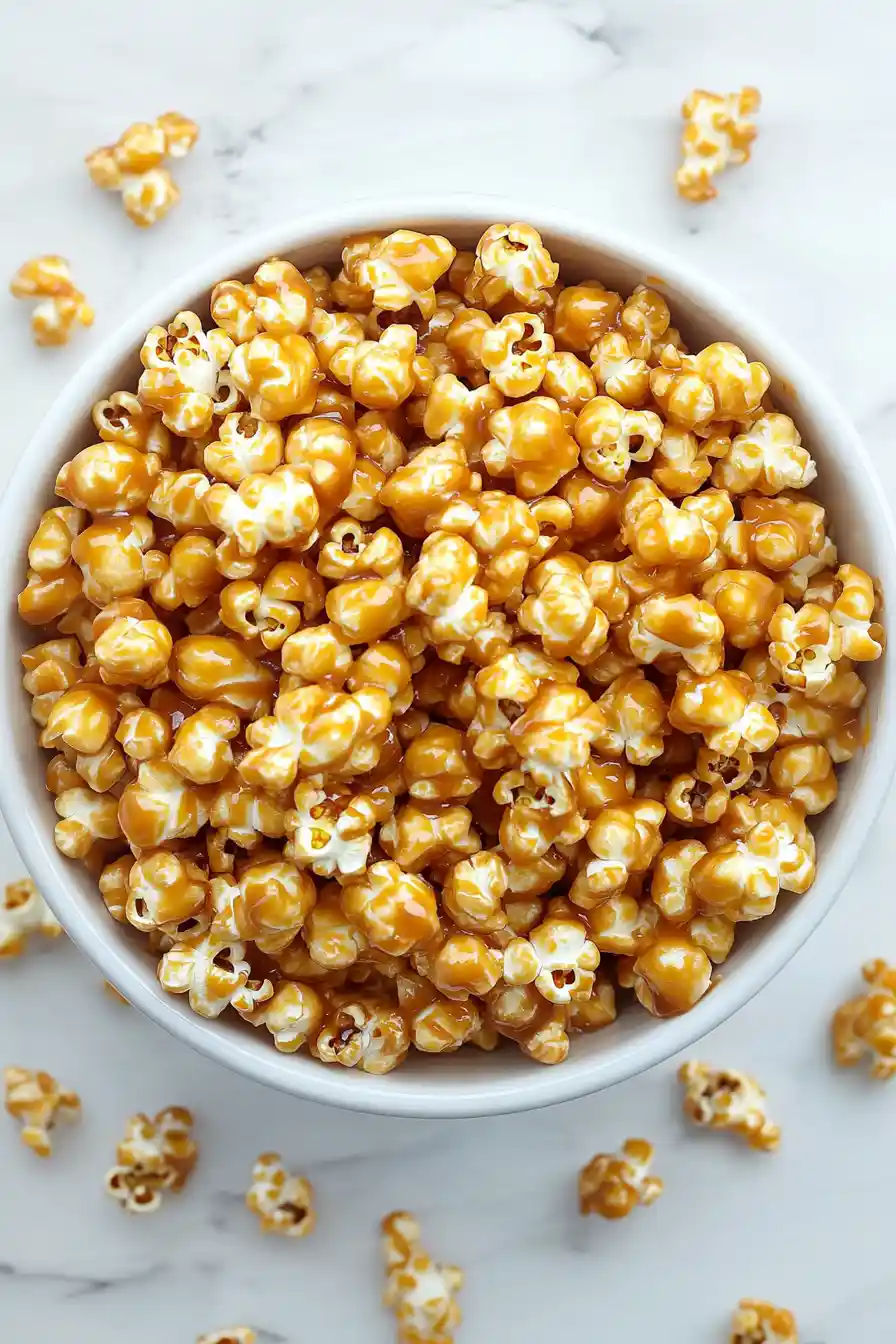 Delicious Caramel Corn with Karo Syrup