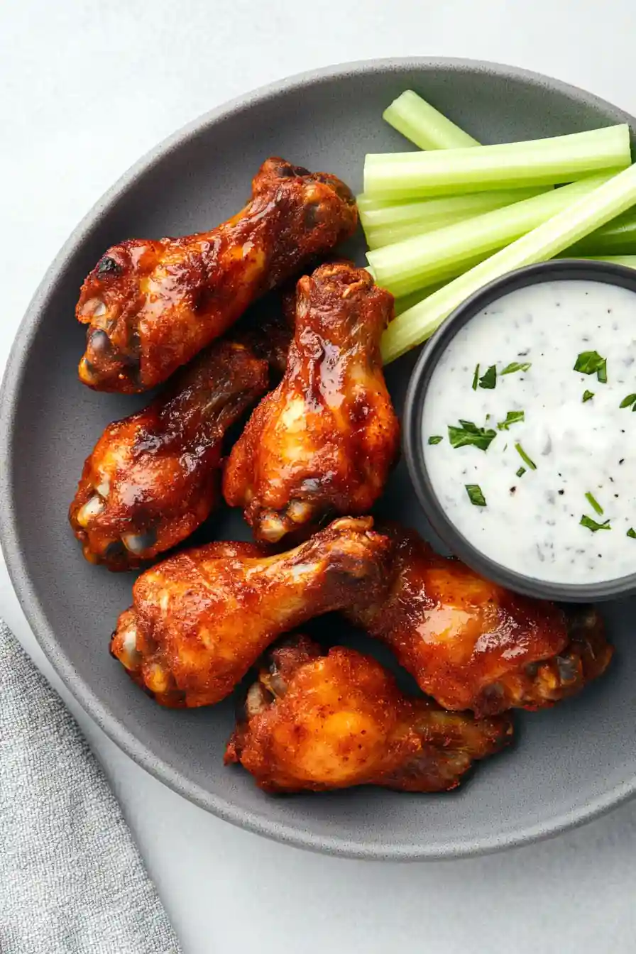 Easy Oven Baked Chicken Wings