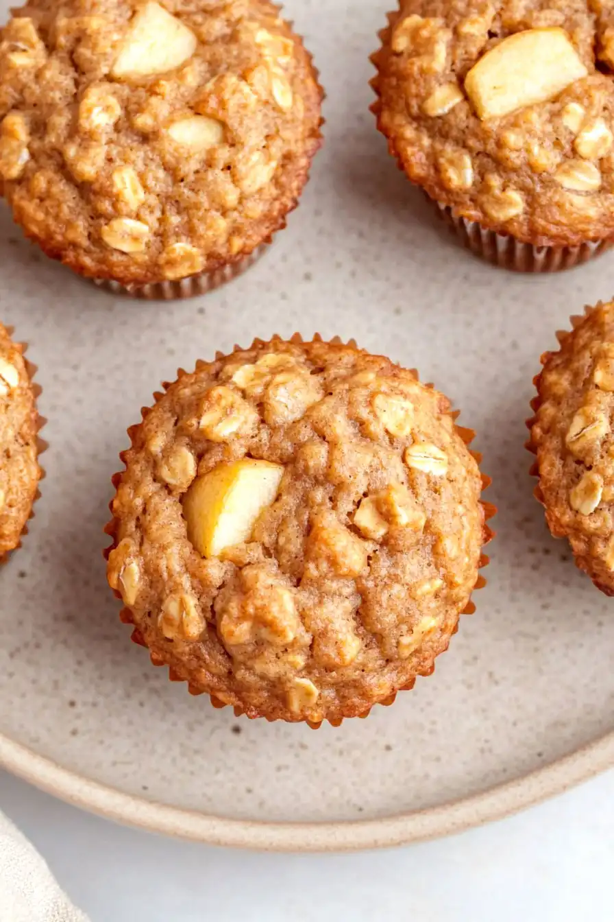 Tasty Apple Oatmeal Muffins Recipe