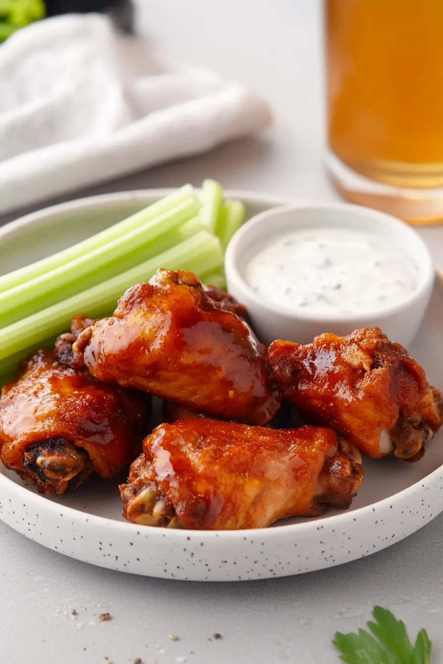 Crispy Chicken Wings with Baking Powder