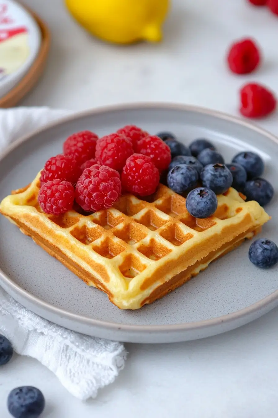 Tasty Ricotta Waffles