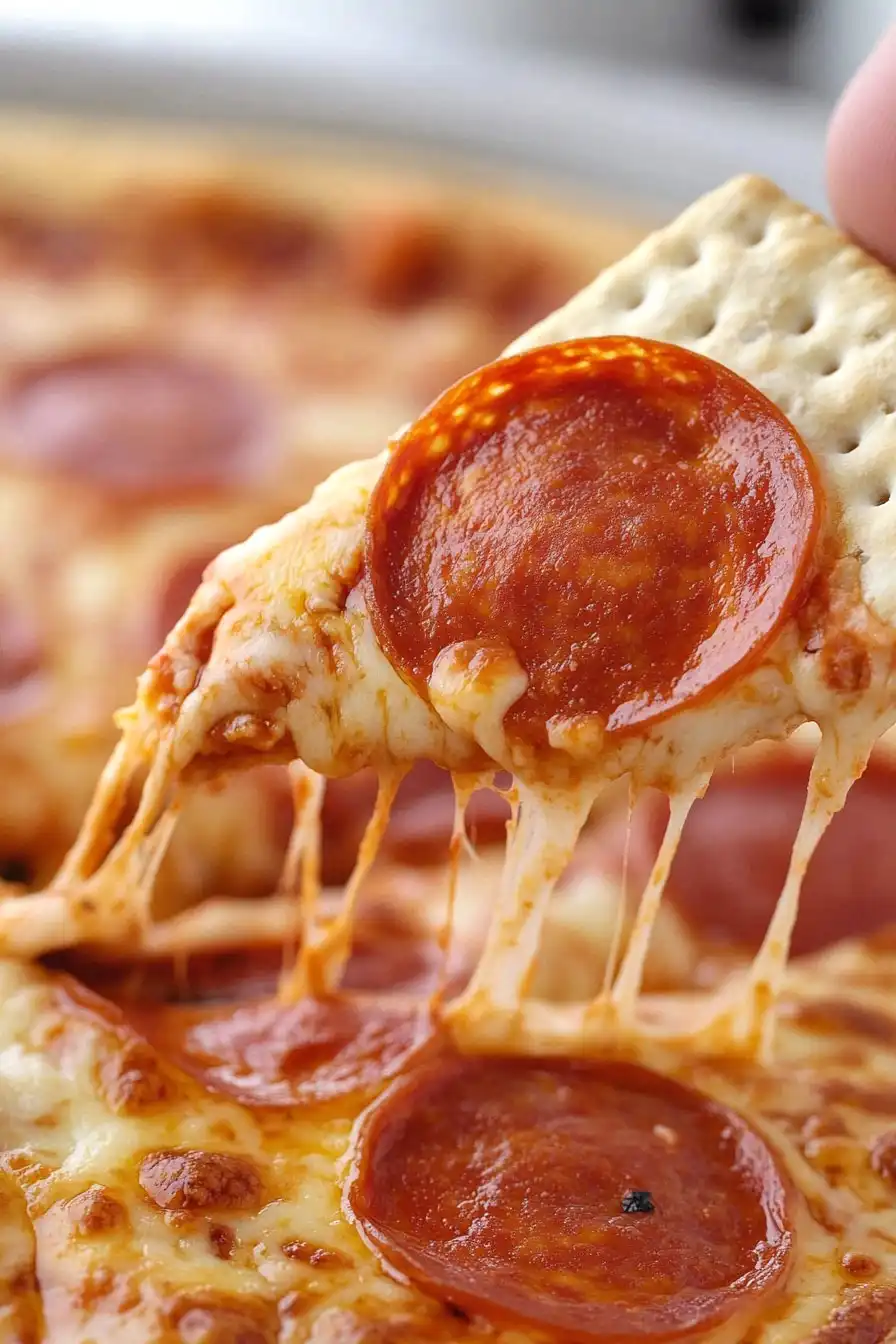 Creamy Pizza Dip with Cream Cheese