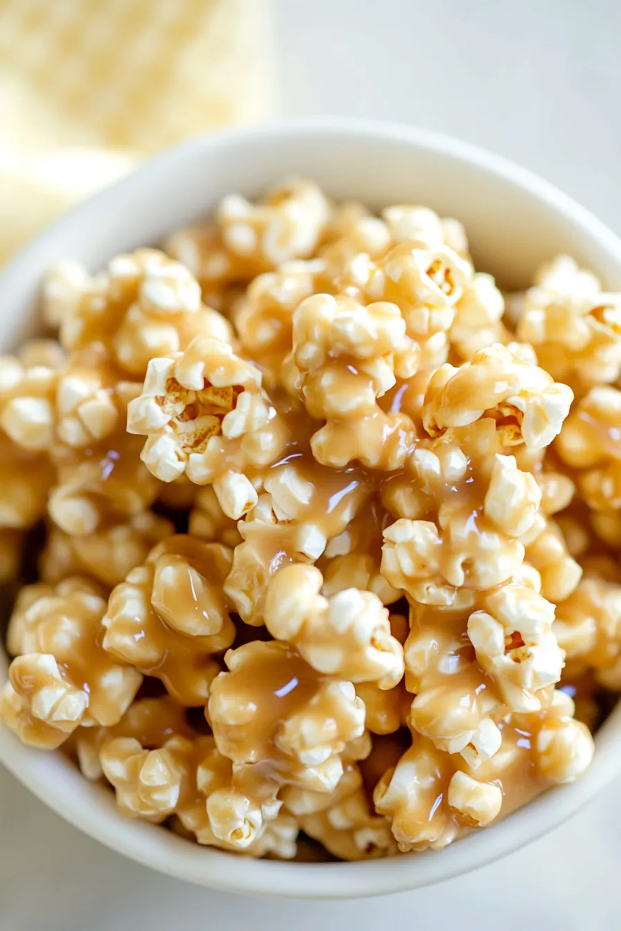 Best Caramel Corn with Sweetened Condensed Milk