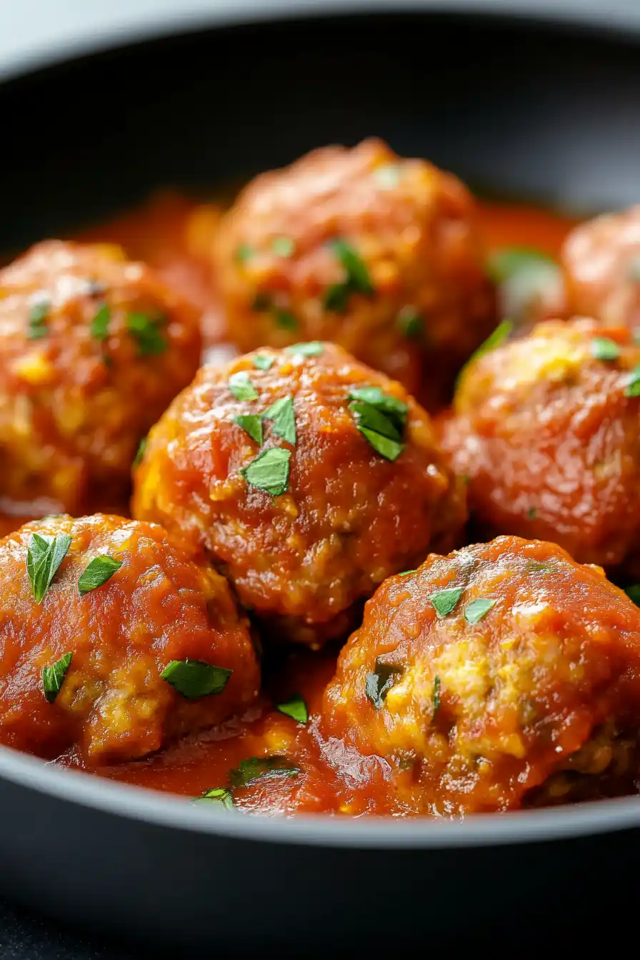 Best Turkey Meatballs with Greek Yogurt