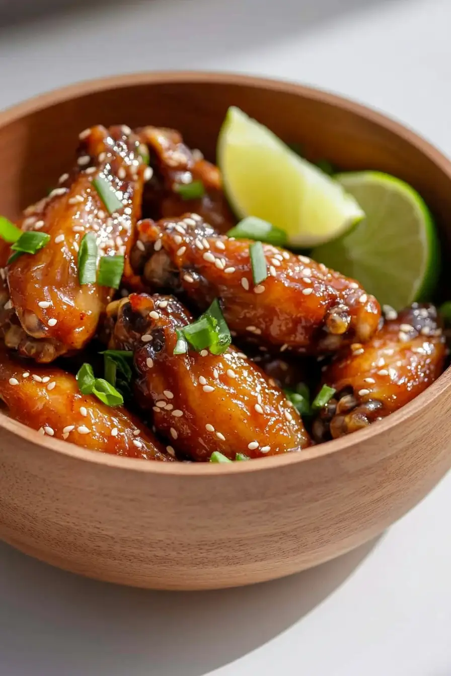 Juicy Asian Zing Chicken Wings