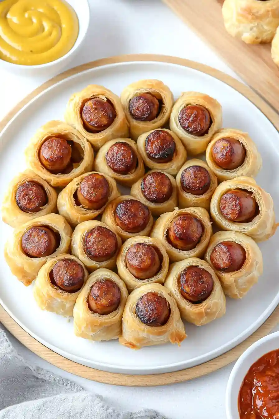 Savory Pull Apart Pigs in a Blanket